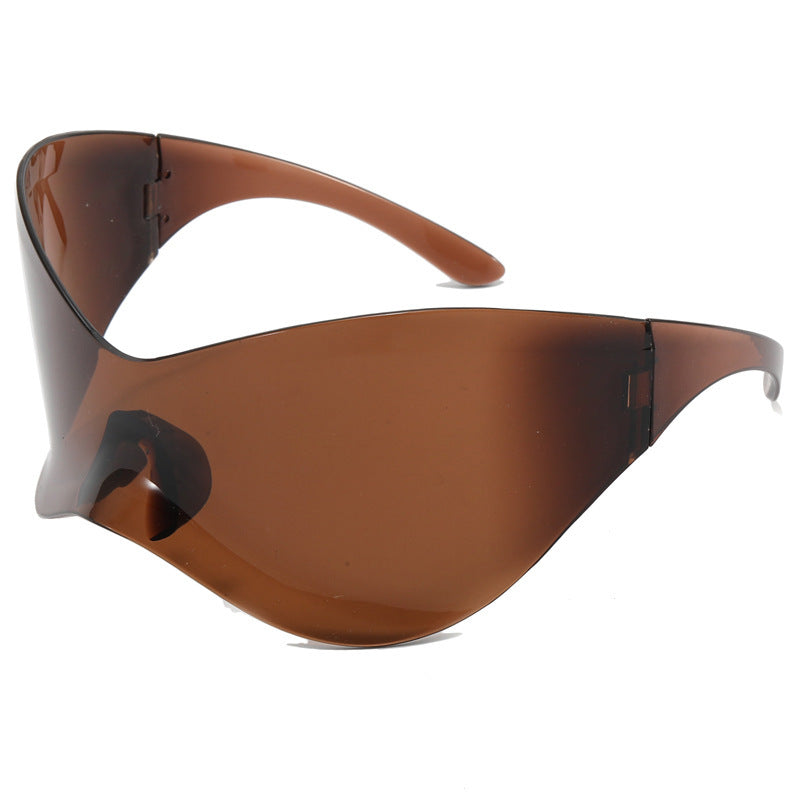 Wholesale PC Large Frame Conjoined Sunglasses
